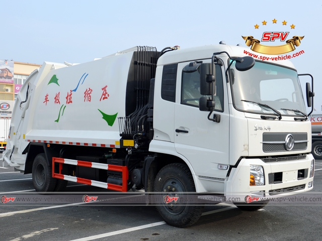 10,000 Litres Dongfeng kingrun compression garbage truck 10,000 Litres Dongfeng kingrun compression garbage truck